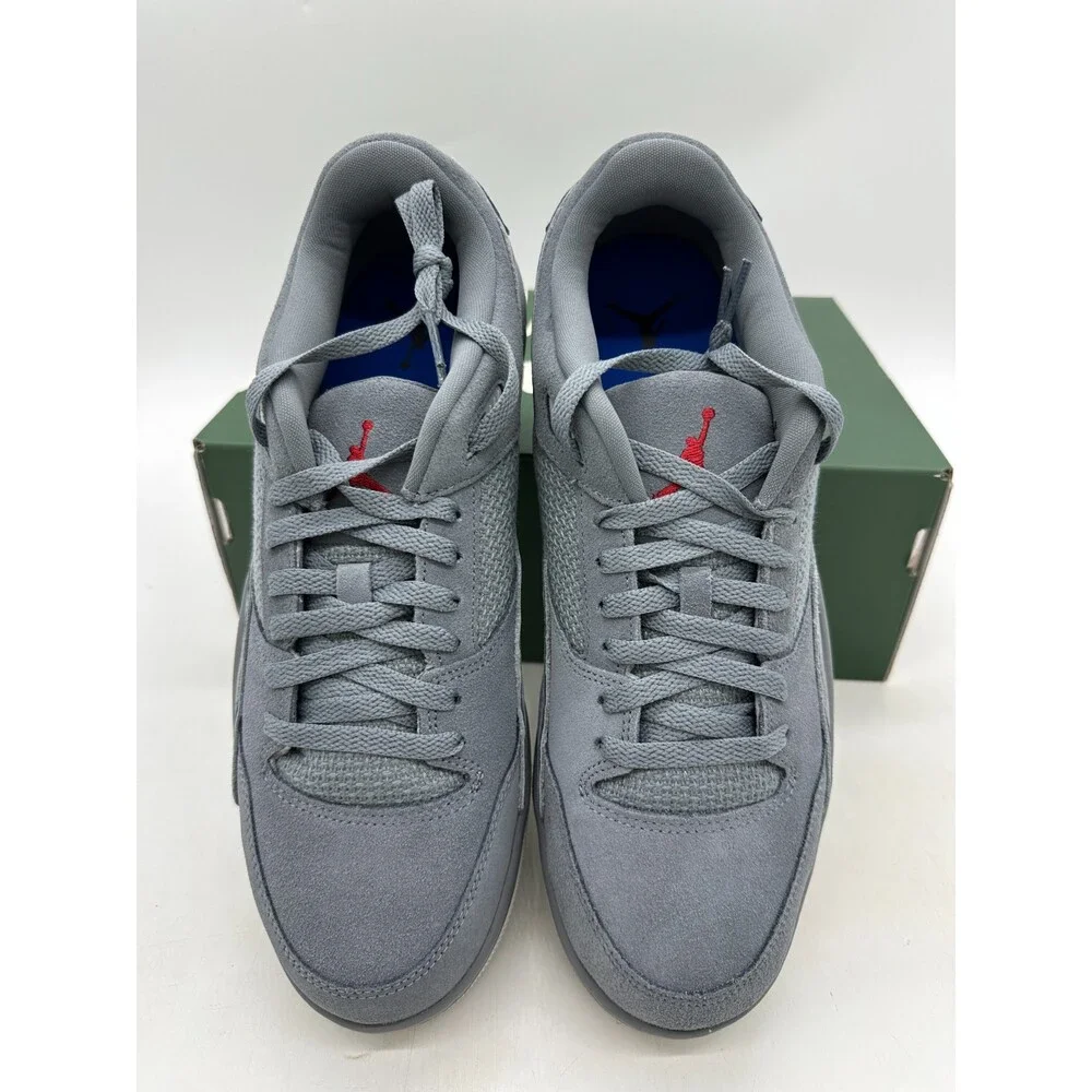 Jordan Flight Court Men's Size 10 Grey Suede Athletic Shoes HF3255 007